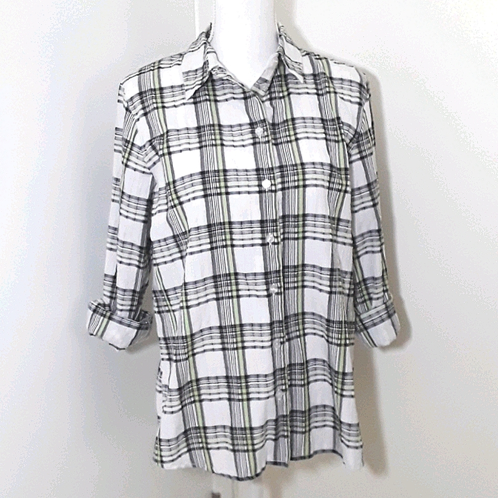 Womens Alia Long Sleeve Button Shirt 12